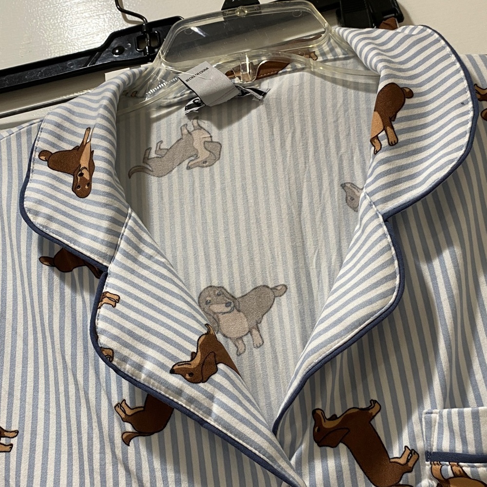 NWT. Contempo Casuals, women’s size large, 2-piece, Doxie pajama set. - Picture 13 of 16